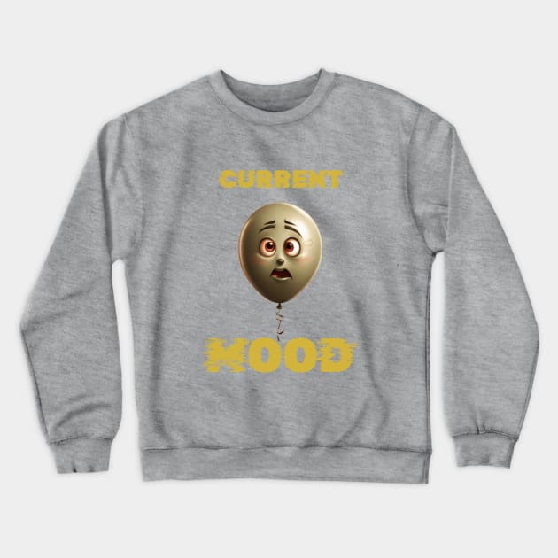 Mood Amazed Crewneck Sweatshirt by Cavaleyn Designs